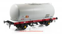 7F-064-010 Dapol 45 Ton TTA Tank Wagon Type A2 - number 56235 Esso Grey with red chassis